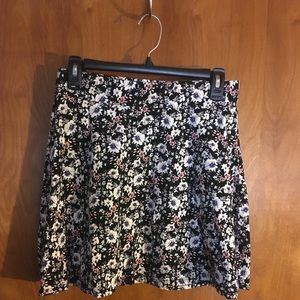 Floral Skater Skirt
